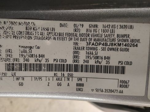 Used 2019 Ford Fiesta SE w/ Equipment Group 201A image 33