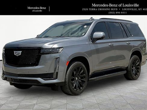 Used 2022 Cadillac Escalade Sport w/ LPO, ONYX Package AWD/4WD image 1