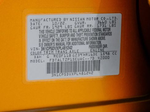 Used 2023 Nissan Kicks SR FWD image 74