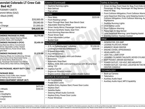 Used 2024 Chevrolet Colorado LT w/ LT Convenience Package III AWD/4WD image 8