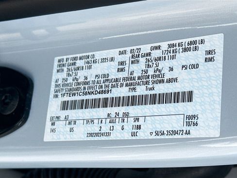 Used 2022 Ford F150 XLT w/ Equipment Group 302A High image 42