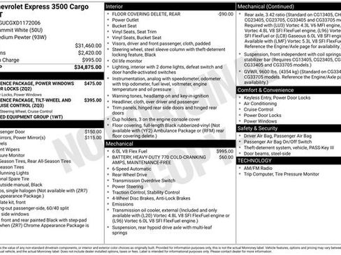 Used 2013 Chevrolet Express 3500 Extended RWD image 7