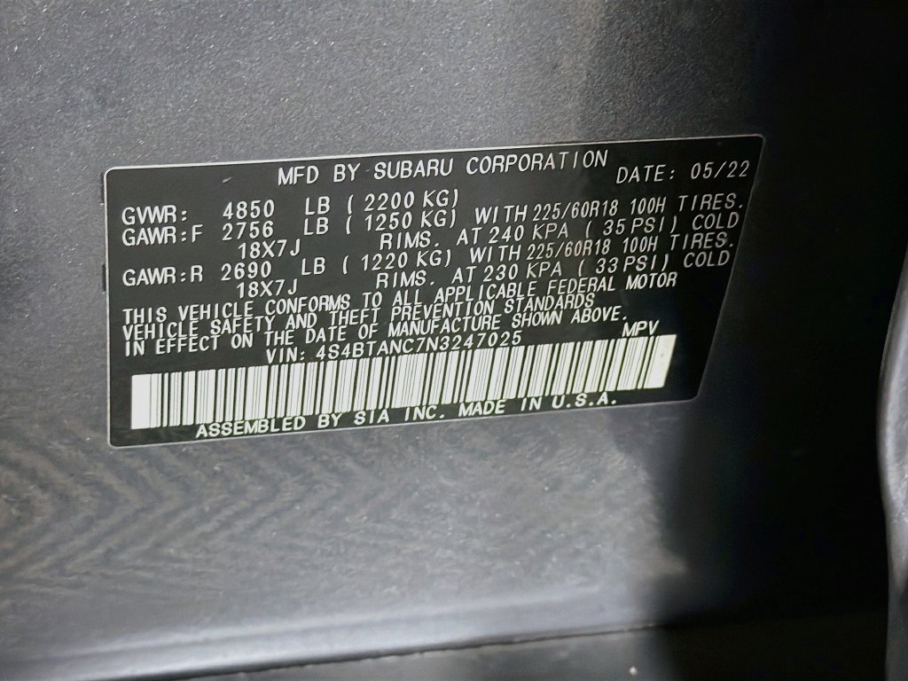 Used 2022 Subaru Outback Limited AWD/4WD image 33