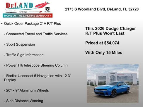 New 2026 Dodge Charger R/T AWD/4WD image 33