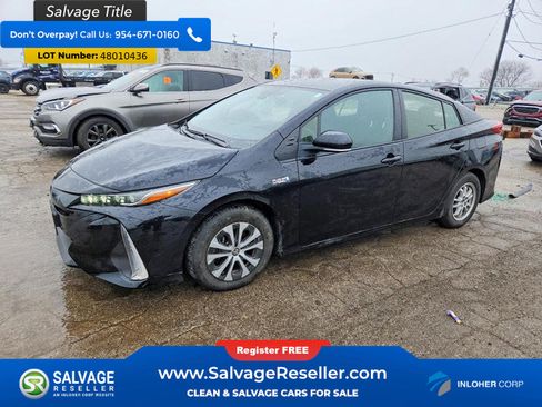 Used 2021 Toyota Prius Prime LE w/ Carpet Mat Package (TMS) FWD image 1