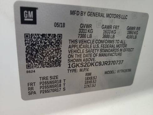 Used 2018 GMC Yukon SLT AWD/4WD image 34