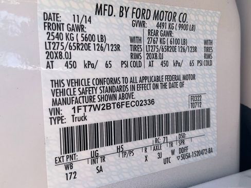 Used 2015 Ford F250 King Ranch w/ King Ranch w/Chrome Package image 63