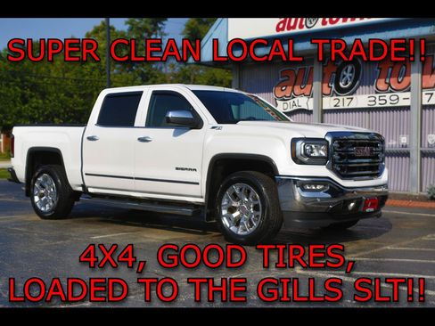 Used 2017 GMC Sierra 1500 SLT w/ SLT Premium Package AWD/4WD image 1