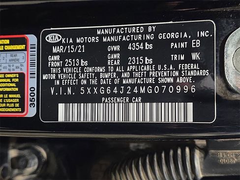 Used 2021 Kia K5 GT-Line image 34