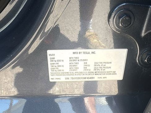 Used 2022 Tesla Model Y Performance AWD/4WD image 14