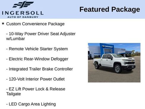 Used 2024 Chevrolet Silverado 2500 Custom w/ Custom Convenience Package AWD/4WD image 15