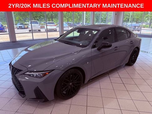 Certified 2024 Lexus IS 350 F Sport w/ Blackout Package RWD image 3