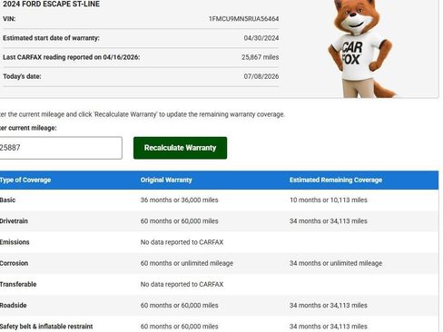 Used 2024 Ford Escape ST-Line w/ Tech Pack #1 AWD/4WD image 66