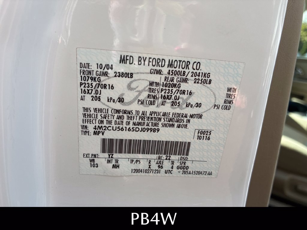 Used 2005 Mercury Mariner Premier FWD image 31