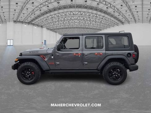 Used 2022 Jeep Wrangler Unlimited Willys image 4