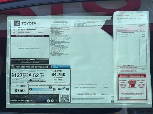 New 2026 Toyota Prius Plug-In Hybrid image 26