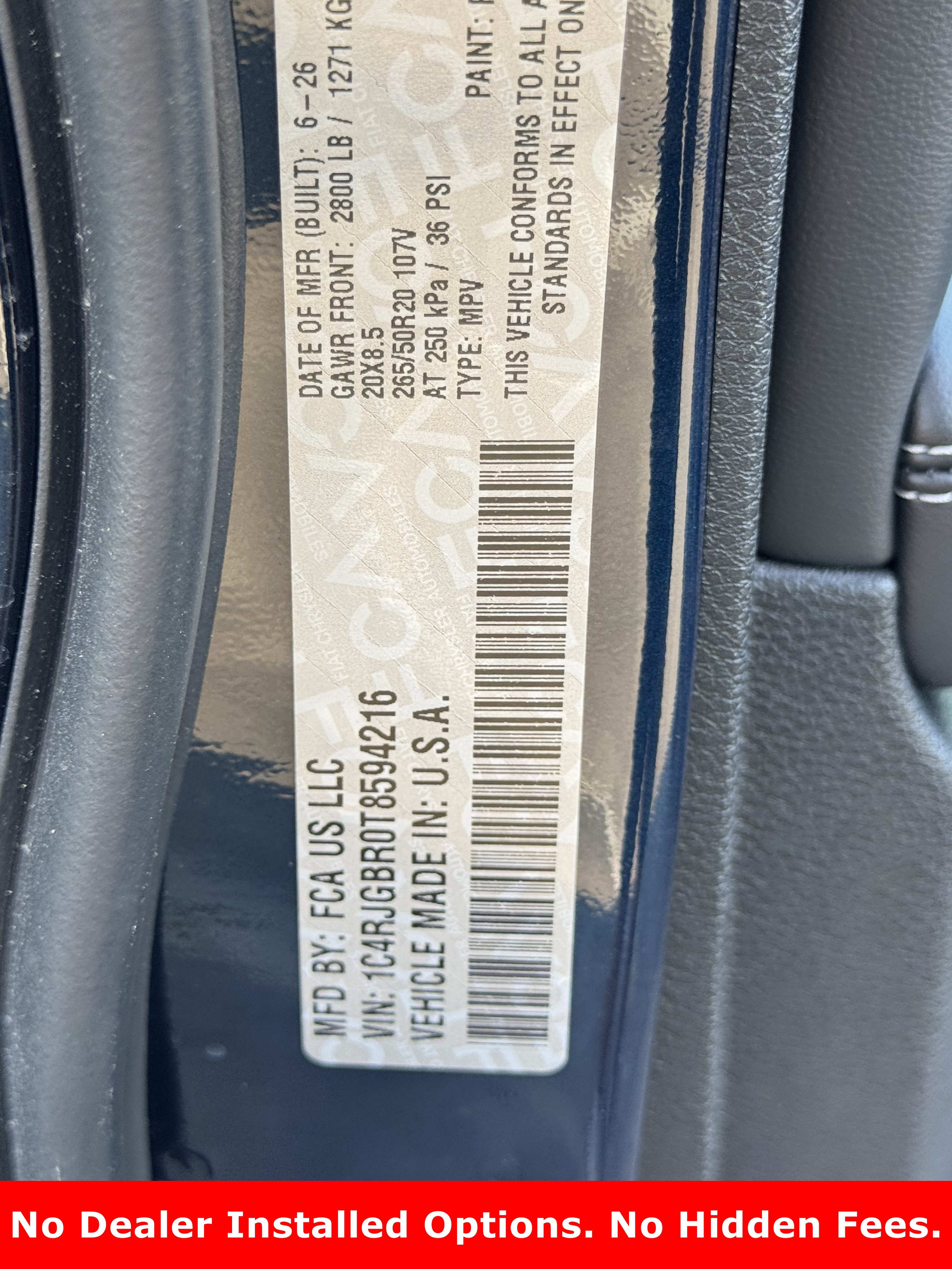 New 2026 Jeep Grand Cherokee Limited w/ Limited Altitude Package RWD image 20