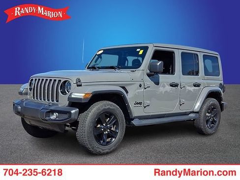 Used 2023 Jeep Wrangler Unlimited Sahara AWD/4WD image 1
