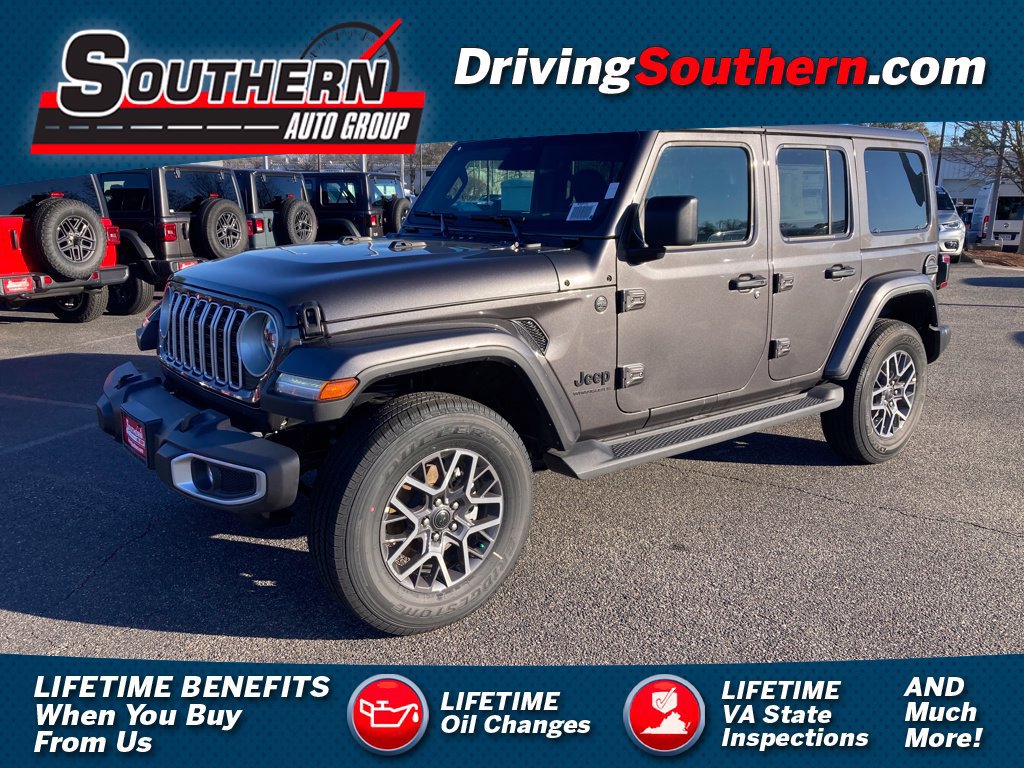 New 2026 Jeep Wrangler Unlimited Sahara AWD/4WD 360° Tour
