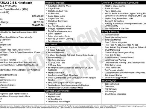 Certified 2026 MAZDA MAZDA3 s FWD image 25