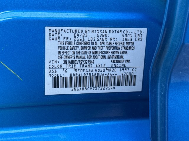 Used 2025 Nissan Sentra SV FWD image 17