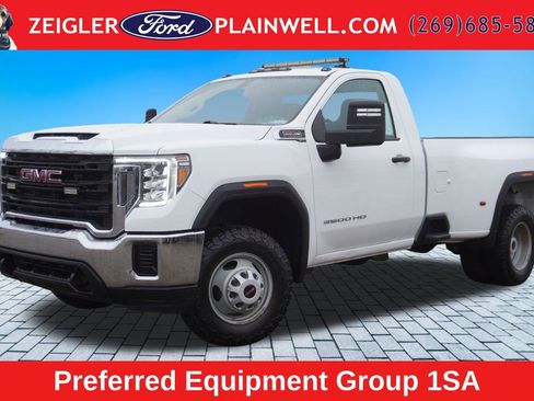 Used 2022 GMC Sierra 3500 Pro w/ Convenience Package RWD image 1