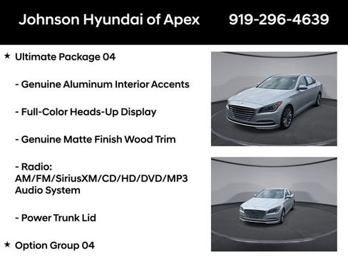 Used 2016 Hyundai Genesis 3.8 w/ Option Group 04 image 18