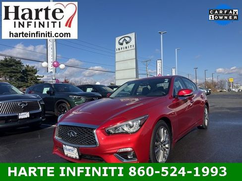 Certified 2022 INFINITI Q50 Luxe w/ Cargo Package image 1