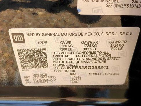 Certified 2025 Chevrolet Silverado 1500 LT Trail Boss w/ Convenience Package II AWD/4WD image 32