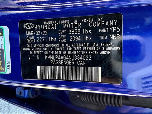 Used 2022 Hyundai Elantra Limited image 35