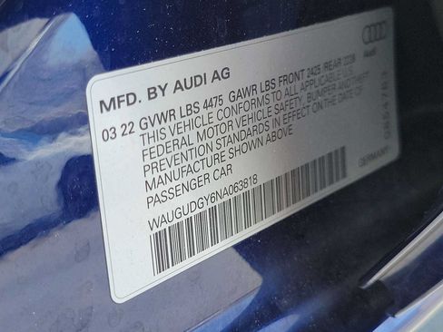 Certified 2022 Audi A3 2.0T Premium w/ Black Optic Sport Package AWD/4WD image 36
