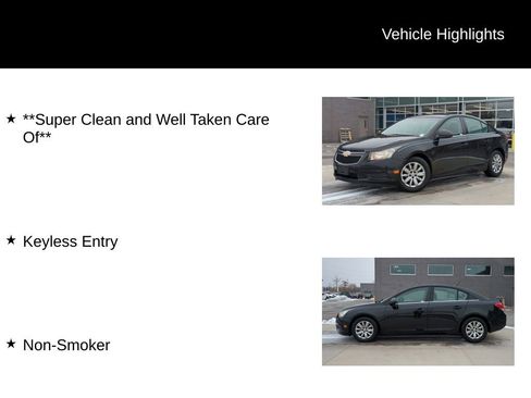 Used 2011 Chevrolet Cruze LS w/ Connectivity Package image 6