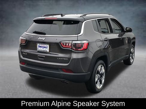 Certified 2021 Jeep Compass Limited w/ Sun and Sound Group image 8
