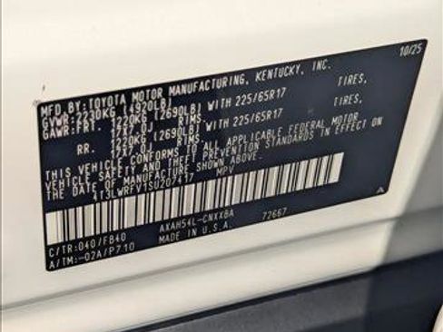 New 2025 Toyota RAV4 LE image 16