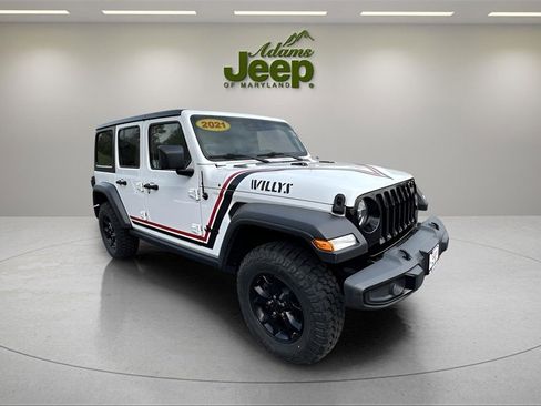 Used 2021 Jeep Wrangler Unlimited Sport image 4