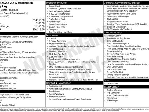 Used 2023 MAZDA MAZDA3 s image 28