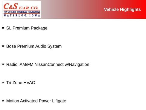 Used 2023 Nissan Rogue SL w/ SL Premium Package image 2