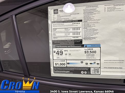 New 2026 Toyota Prius AWD image 40