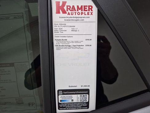 New 2026 Chevrolet Trax LT image 35