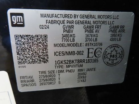Used 2024 GMC Yukon SLT w/ SLT Luxury Package AWD/4WD image 78