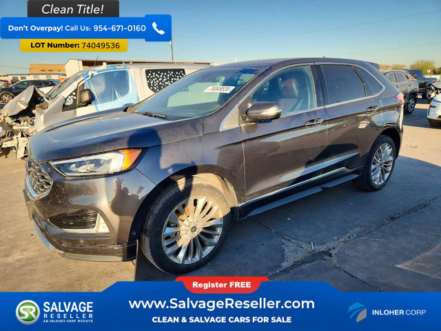 Used 2020 Ford Edge Titanium w/ Equipment Group 301A FWD image 1