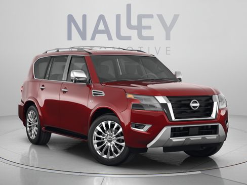 Used 2021 Nissan Armada Platinum w/ Captain's Chairs Package AWD/4WD image 8