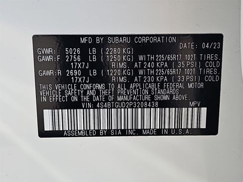 Certified 2023 Subaru Outback Wilderness image 39