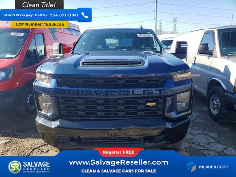 Used 2022 Chevrolet Silverado 2500 Custom w/ Custom Value Package image 7