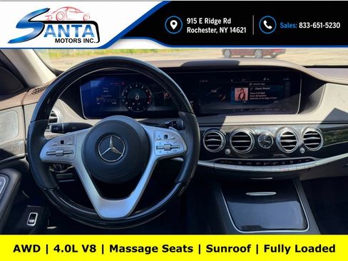 Used 2019 Mercedes-Benz S 560 4MATIC Sedan image 7