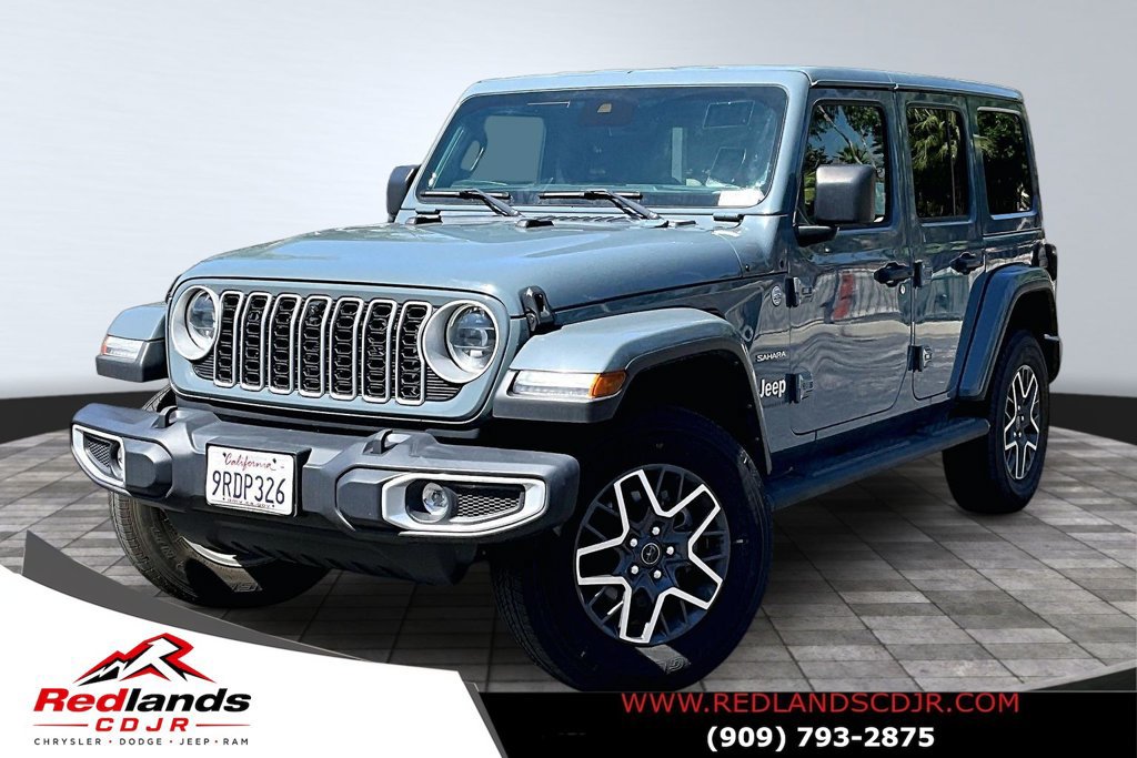 Certified 2024 Jeep Wrangler Unlimited Sahara w/ Dual Top Group AWD/4WD image 1