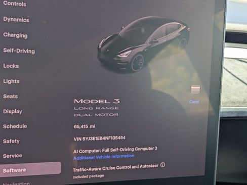 Used 2022 Tesla Model 3 Long Range AWD/4WD image 16