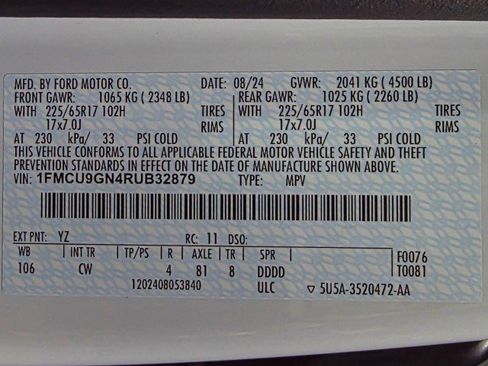 Used 2024 Ford Escape Active w/ Tech Pack #2 image 44