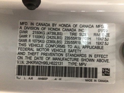 Used 2020 Honda CR-V Touring image 39