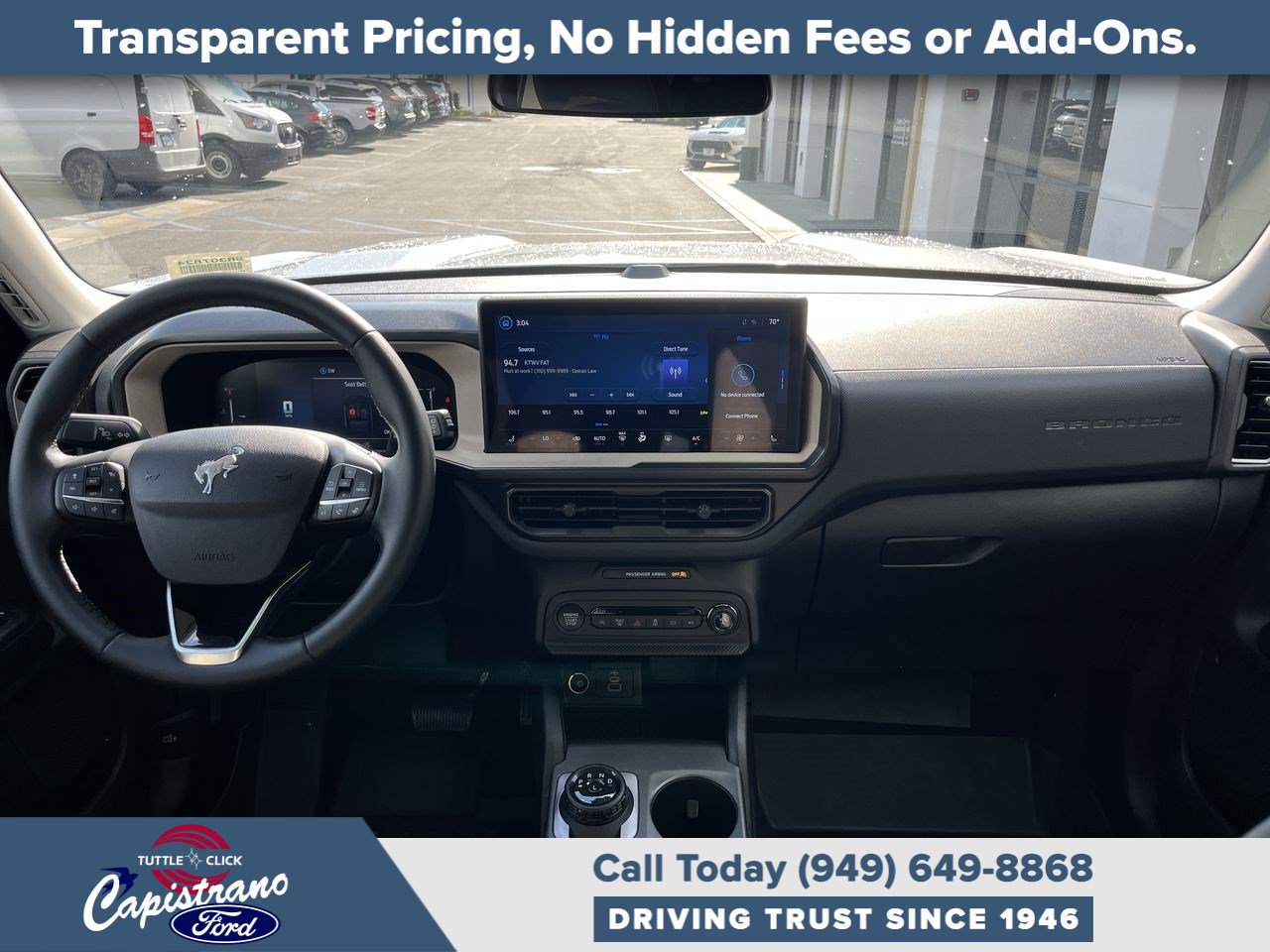 Used 2026 Ford Bronco Sport Big Bend w/ Convenience Package AWD/4WD image 3